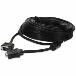 5PK 50ft VGA Male to VGA Male Black Cables For Resolution Up to 1920x1200 (WUXGA) - 100% compatible and guaranteed to work