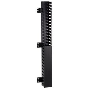 Panduit Cable Manager - Cable Manager - Black - 1 - Polyvinyl Chloride (PVC)