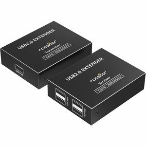 TrueReach 4 Port USB 2.0 Over Cat5/Cat6/Cat6a/Cat7 Extender - Up to 492ft (150m) - Bus powered - Link up to four USB 2.0 devices that are located 482ft (150m) away from your computer using Cat5 or Cat6. -Compact and budget-friendly USB extension thro