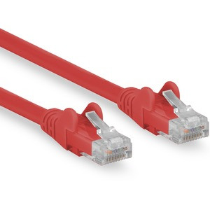 Rocstor Cat.6 Network Cable - Rocstor Premium 100ft (30.5m) CAT6 Ethernet Cable - 100% Copper UL Rated - Red - Snagless - 100W PoE UTP Category 6 Patch Cord UL Certified Wiring/TIA - 100ft Red CAT6 Ethernet cable provides Multi Gigabit 1/2.5/5Gbps & 