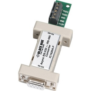 Black Box RS-232 to RS-485 Interface Converter - 1 x DB-9 RS-232 , 1 x RS-485 Terminal Block - Internal