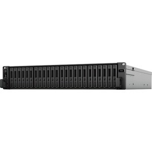 Synology FlashStation FS3600 SAN/NAS Storage System - Intel Xeon D-1567 Dodeca-core (12 Core) 2.10 GHz - 24 x HDD Supported - 0 x HDD Installed - 24 x SSD Supported - 0 x SSD Installed - 16 GB RAM DDR4 SDRAM - Serial Attached SCSI (SAS) Controller - 