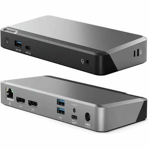 Alogic MX2 USB-C Dual Display DP Alt. Mode Docking Station - With 100W Power Delivery - for Notebook/Desktop PC - 100 W - USB Type C - 2 Displays Supported - 4K, 5K - 3840 x 2160, 5120 x 2880 - USB Type-A - USB Type-C - 1 x RJ-45 Ports - Network (RJ-