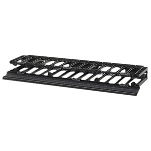 Panduit NetManager High Capacity Horizontal Cable Manager - Rack Cable Management Panel - 1 - 1U Rack Height - 19" Panel Width