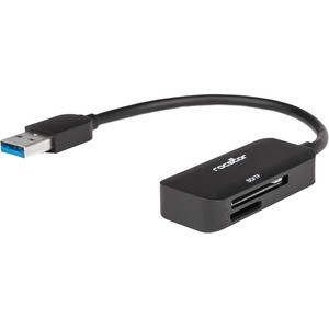 Rocstor Premium USB 3.0 Multi Media Memory Card Reader - microSDHC, SDHC, SD, MultiMediaCard (MMC), microSD, TransFlash, SDXC, Reduced Size MultiMediaCard (MMC), MMCmobile, Micro Size MultiMediaCard (MMC) - USB 3.0External - 1 Pack