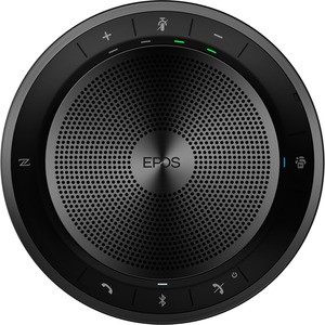 EPOS EXPAND 40T Speakerphone - Black, Gray - USB - Microphone - Battery - Portable - Black, Gray - Aluminum - 5 Pack
