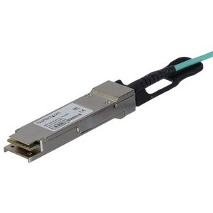 StarTech.com MSA Uncoded 10m 40G QSFP+ to SFP AOC Cable - 40 GbE QSFP+ Active Optical Fiber - 40 Gbps QSFP Plus Cable 32.8' - 100% MSA Uncoded active optical cable (AOC) - 10m Cable, 40 Gbps, Active Optical Fiber, 2x QSFP+ Pluggable Connector - Works