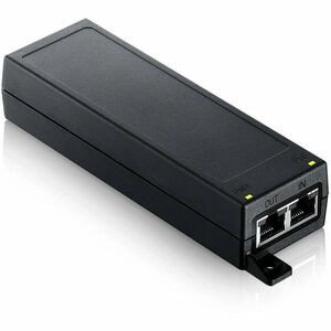 ZYXEL 2.5G PoE+ Injector - 230 V AC, 120 V AC Input - 1 x 2.5 Gigabit Ethernet Input Port(s) - 1 x 2.5 Gigabit PoE+ Output Port(s) - 30 W
