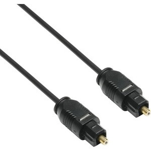 Axiom TOSLINK Digital Optical SPDIF Audio Cable 20ft - TOSLINKT20-AX - 20 ft Toslink Audio Cable for DVD Player, Receiver, MP3 Player, Audio Device - First End: 1 x Toslink Digital Audio - Male - Second End: 1 x Toslink Digital Audio - Male