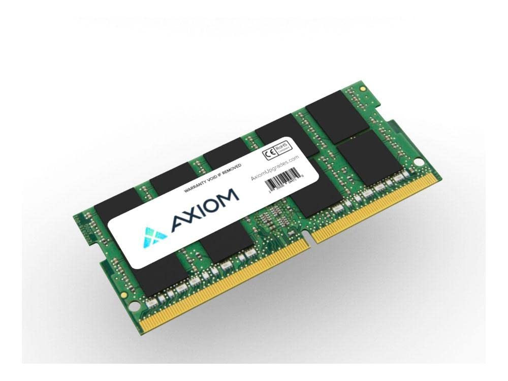 Axiom 16GB DDR4-2666 ECC SODIMM for Lenovo - 4X70U55668 - For Notebook - 16 GB (1 x 16GB) - DDR4-2666/PC4-21300 DDR4 SDRAM - 2666 MHz - CL19 - 1.20 V - ECC - Unbuffered - 260-pin - SoDIMM - Lifetime Warranty