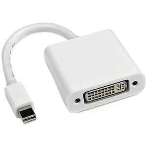Axiom Mini DisplayPort Male to DVI Female Adapter for Apple - MB570LL/B - DVI/Mini DisplayPort Video Cable for Projector, Monitor, iMac, MacBook, MacBook Air, MacBook Pro - First End: 1 x Mini DisplayPort Digital Audio/Video - Male - Second End: 1 x 