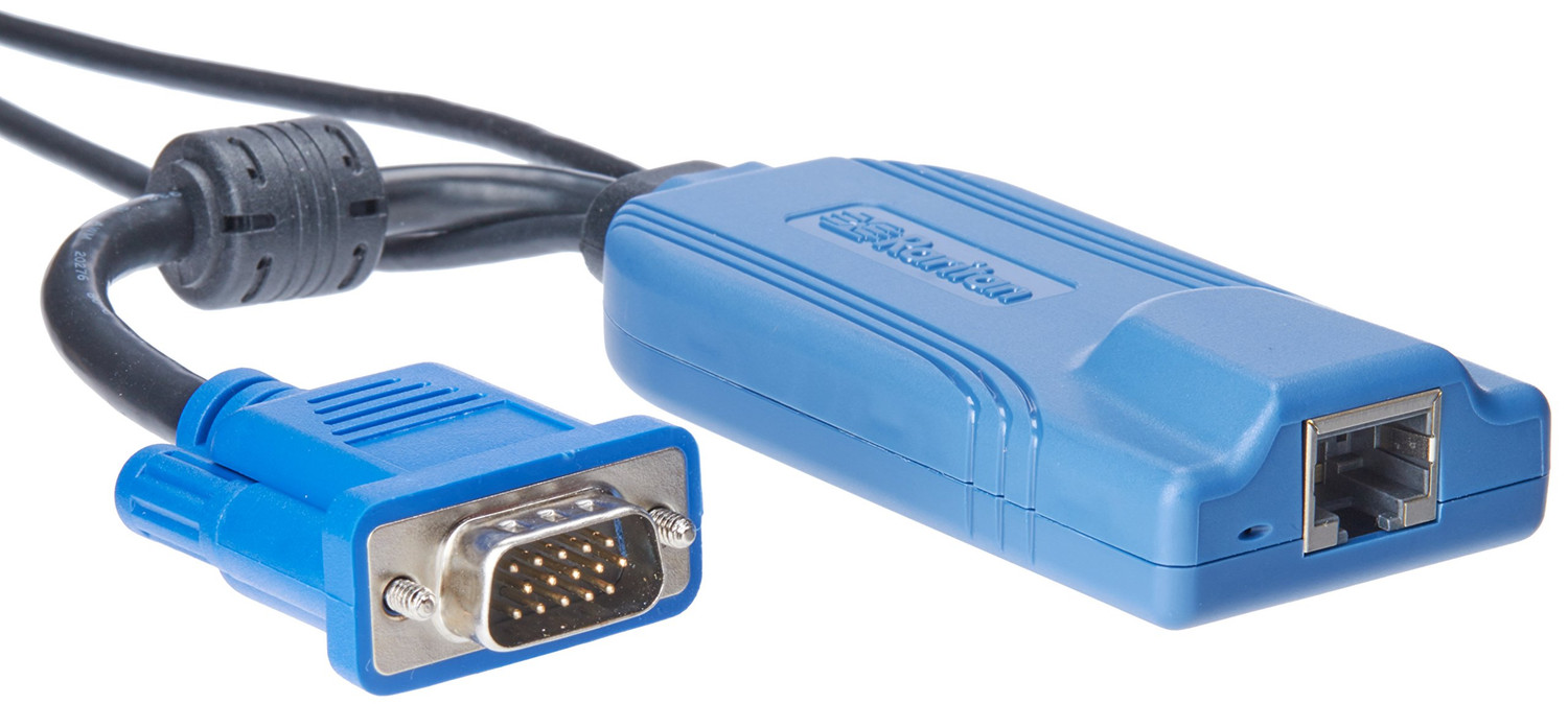 Raritan Dominion KX II KVM Cable - HD-15 Male Video, Type A Male USB - RJ-45 Female Network
