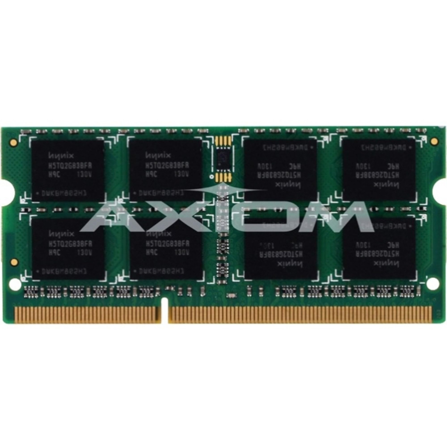 Axiom 8GB DDR3-1333 SODIMM for HP # QP013AA, 634091-001 - 8 GB (1 x 8 GB) - DDR3 SDRAM - 1333 MHz DDR3-1333/PC3-10600 - Non-ECC - Unbuffered - 204-pin - SoDIMM
