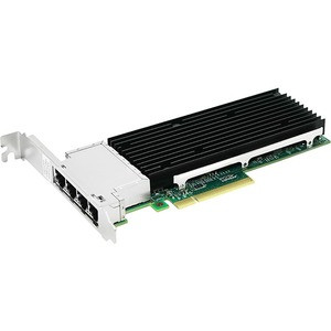 Axiom 10Gbs Quad Port RJ45 PCIe 3.0 x8 NIC Card for Intel - X710T4 - 10Gbs Quad Port RJ45 PCIe 3.0 x8 NIC Card