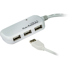 ATEN 4-port USB 2.0 Extender Hub-TAA Compliant - USB - External - 4 USB Port(s) - 4 USB 2.0 Port(s)