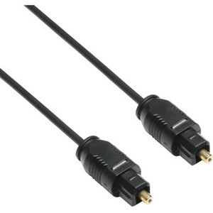 Axiom TOSLINK Digital Optical SPDIF Audio Cable 3ft - TOSLINKT03-AX - 3 ft Toslink Audio Cable for DVD Player, Receiver, MP3 Player, Audio Device - First End: 1 x Toslink Digital Audio - Male - Second End: 1 x Toslink Digital Audio - Male