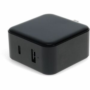 AddOn AC Adapter - 1 Pack - 60 W - 120 V AC, 230 V AC Input - 15 V DC/3 A, 20 V DC, 5 V DC Output - Black