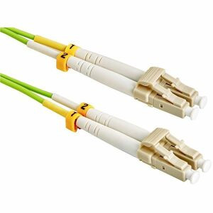 Axiom LC/LC Wide Band Multimode Duplex OM5 50/125 Fiber Cable 9m - TAA Compliant - 29.53 ft Fiber Optic Network Cable for Network Device - First End: 2 x LC/UPC Network - Male - Second End: 2 x LC/UPC Network - Male - 100 Gbit/s - OFNR - 50/125 µm - 