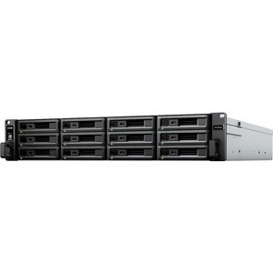 Synology RX1222SAS Drive Enclosure Serial Attached SCSI (SAS), SATA - SAS Host Interface - 2U Rack-mountable - Hot Swappable Bays - 12 x HDD Supported - 192 TB Total HDD Capacity Supported - 12 x SSD Supported - 192 TB Total SSD Capacity Supported - 