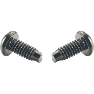 Panduit S1224-C Mounting Screw - Rack Screw - 12 - 0.50" - Black - 100 / Pack