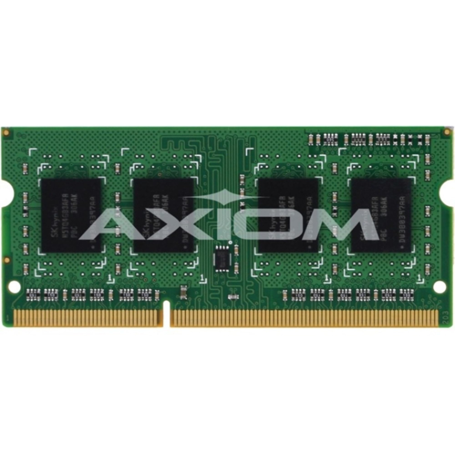 Axiom 4GB DDR3L-1600 Low Voltage SODIMM for HP - H6Y75AA, 691740-001 - 4 GB - DDR3 SDRAM - 1600 MHz DDR3-1600/PC3-12800 - 1.35 V - SoDIMM