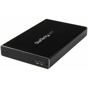 StarTech.com 2.5" IDE Hard Drive Enclosure â?" Supports UASP â?" Aluminum â?" IDE and SATA â?" USB 3.0 HDD Enclosure â?" External Drive - Turn a 2.5" SATA III or IDE HDD / SSD into an external hard drive that connects to your computer through USB 3.0