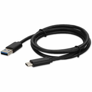 AddOn 5-Pack of 1m USB 3.1 (C) Male to USB 3.0 (A) Male Black Cables - 100% compatible and guaranteed to work