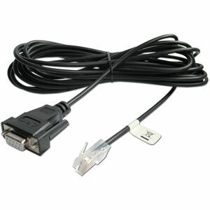 APC by Schneider Electric UPS Communications Cable Smart Signalling 15' / 4.5m - DB9 to RJ45 - 15 ft DB-9/RJ-45 Data Transfer Cable for UPS, Desktop Computer, Workstation, Server - First End: 1 x RJ-45 Network - Male - Second End: 1 x 9-pin DB-9 Seri