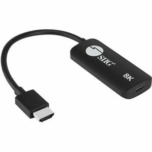 SIIG HDMI to USB-C Port 4K 60Hz Converter Adapter - NOT a Bi-Directional Adapter - Compliant with HDMI 2.0a & HDCP 2.2