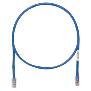 PANDUIT TX5e Cat.5e UTP Patch Cable - RJ-45 Male Network - RJ-45 Male Network - 10ft - Blue