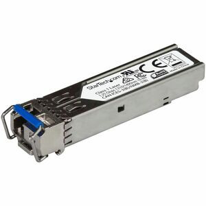 StarTech.com Juniper SFP-GE10KT14R13 Compatible SFP Module - 1000BASE-BX-D - 1 GbE Gigabit Ethernet BiDi Fiber (SMF) - Juniper SFP-GE10KT14R13 Compatible Transceiver - 1000BASE-BX WDM SFP+ (1 Gbps) - 1 Gigabit BiDi Module - 1490nmTx/1310nmRx Single M
