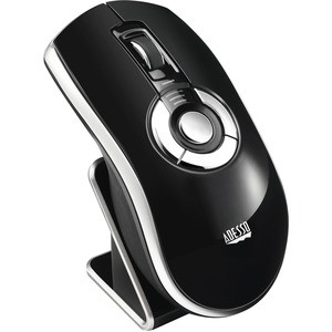 Adesso Wireless presenter mouse (Air Mouse Elite) - With the iMouse P20 you can deliver presentations and lectures from up to 100 feet away with just the wave of your hand. Control your pc or Mac using our Air Mouse Elite as your laser travel mouse, 