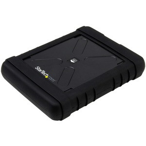 StarTech.com 2.5" USB 3.0 Hard Drive Enclosure â?" Rugged â?" Supports UASP â?" Tool-Less â?" IP54 â?" SSD USB External HDD Enclsoure - USB 3.0 to 2.5in SATA III (6 Gbps) HDD or SSD enclosure - UASP for fast performance - Military MIL-STD-810G rated 