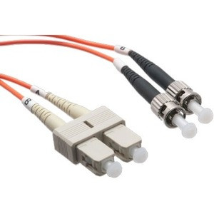 Axiom SC/ST Multimode Duplex OM2 50/125 Fiber Optic Cable 8m - TAA Compliant - 26.25 ft Fiber Optic Network Cable for Network Device - First End: 2 x SC Network - Male - Second End: 2 x ST Network - Male - 50/125 µm - Orange - TAA Compliant