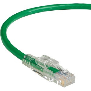 Black Box GigaTrue 3 Cat.6 UTP Patch Network Cable - 10 ft Category 6 Network Cable for Patch Panel, Wallplate, Network Device - First End: 1 x RJ-45 Network - Male - Second End: 1 x RJ-45 Network - Male - 1 Gbit/s - Patch Cable - Gold Plated Contact