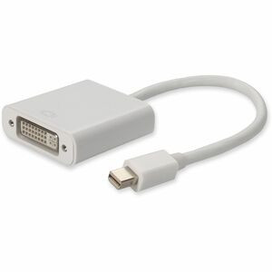 5PK Lenovo 0B47090 Compatible Mini-DisplayPort 1.1 Male to DVI-I (29 pin) Female White Adapters For Resolution Up to 2560x1600 (WQXGA) - 100% compatible and guaranteed to work