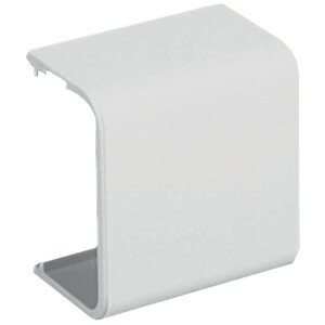 Panduit Pan-Way CFX10WH-X Cable Raceway Cover Coupler - Coupler - White - 1