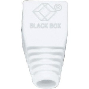 Black Box Snagless Cable Boot - White, 50-Pack - Connector Boot - White - 50