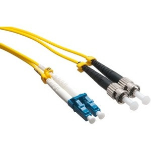 Axiom LC/ST Singlemode Duplex OS2 9/125 Fiber Optic Cable 70m - TAA Compliant - 229.66 ft Fiber Optic Network Cable for Network Device - First End: 2 x LC Network - Male - Second End: 2 x ST Network - Male - 9/125 µm - Yellow - TAA Compliant