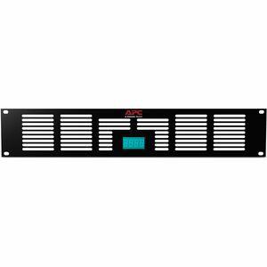 APC by Schneider Electric ACAC40000 NetShelter AV 2U Vent Panel - Black - 2U Rack Height - 3.5" Height - 19" Width - 0.1" Depth