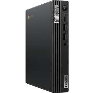 Lenovo ThinkCentre M60q 12C60008US Chromebox - Intel Core i3 12th Gen i3-1215U Hexa-core (6 Core) 1.20 GHz - 8 GB RAM DDR4 SDRAM - 128 GB M.2 PCI Express NVMe 3.0 x4 SSD - Tiny - Black - Intel Chip - ChromeOS - Intel UHD Graphics DDR4 SDRAM - English