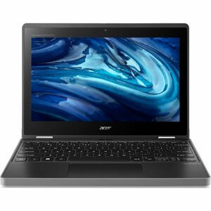 Acer TravelMate Spin B3 B311R-33 TMB311R-33-C04F 11.6" Touchscreen Convertible 2 in 1 Notebook - WXGA - 1366 x 768 - Intel N100 Quad-core (4 Core) - 4 GB Total RAM - 128 GB SSD - Black - Windows 11 Pro Education - Intel UHD Graphics - In-plane Switch