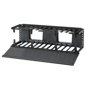 Panduit NetManager High Capacity Horizontal Cable Manager - Rack Cable Management Panel - 1 - 3U Rack Height - 19" Panel Width