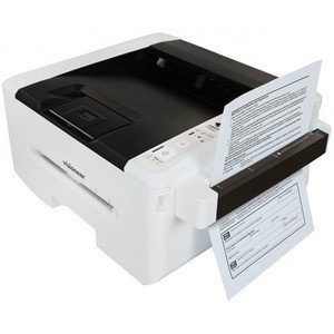 Visioneer PC30dwn Wireless LED Multifunction Printer - Monochrome - White, Black - Copier/Printer - 30 ppm Mono Print - 1200 dpi Print - Automatic Duplex Print - Up to 5000 Pages Monthly - Gigabit Ethernet Ethernet - Wireless LAN - Apple AirPrint, Mo