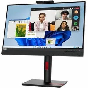 Lenovo ThinkCentre Tiny-In-One 24 Gen 5 24" Class Webcam Full HD LED Monitor - 16:9 - Black - 23.8" Viewable - In-plane Switching (IPS) Technology - WLED Backlight - 1920 x 1080 - 16.7 Million Colors - 250 Nit - 4 ms - 60 Hz Refresh Rate - HDMI - Dis