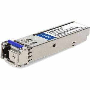 AddOn HP J9143B-BXU35 Compatible TAA Compliant 1000Base-BX SFP Transceiver (SMF, 1310nmTx/1550nmRx, 10km, LC, DOM) - 100% compatible and guaranteed to work