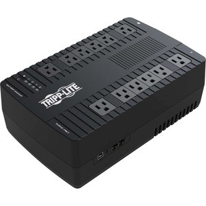 Tripp Lite by Eaton UPS 750VA 460W 120V Line-Interactive UPS - 12 NEMA 5-15R Outlets Double-Boost AVR USB Desktop/Wall-Mount - Ultra-compact Desktop/Tower/Wall Mount - AVR - 5 Hour Recharge - 3.60 Minute Stand-by - 120 V AC Input - 120 V AC Output - 
