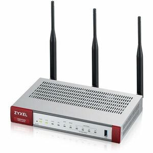 ZYXEL USG FLEX 100W Network Security/Firewall Appliance - 5 Port - 10/100/1000Base-T - Gigabit Ethernet - Wireless LAN IEEE 802.11 a/b/g/n/ac - DES, 3DES, AES (256-bit), MD5, SHA-1, SHA-2, WPA3 - 30 VPN - 5 x RJ-45 - 1 Total Expansion Slots