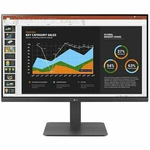 LG 27BR650B-C 27" Class Full HD LCD Monitor - 16:9 - 27" Viewable - In-plane Switching (IPS) Technology - 1920 x 1080 - HDMI - DisplayPort