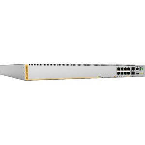 Allied Telesis x530-10GHXm Layer 3 Switch - 8 Ports - Manageable - 5 Gigabit Ethernet, 10 Gigabit Ethernet - 10GBase-X, 5GBase-T - 3 Layer Supported - Modular - 73 W Power Consumption - 720 W PoE Budget - Twisted Pair, Optical Fiber - PoE Ports - Rac